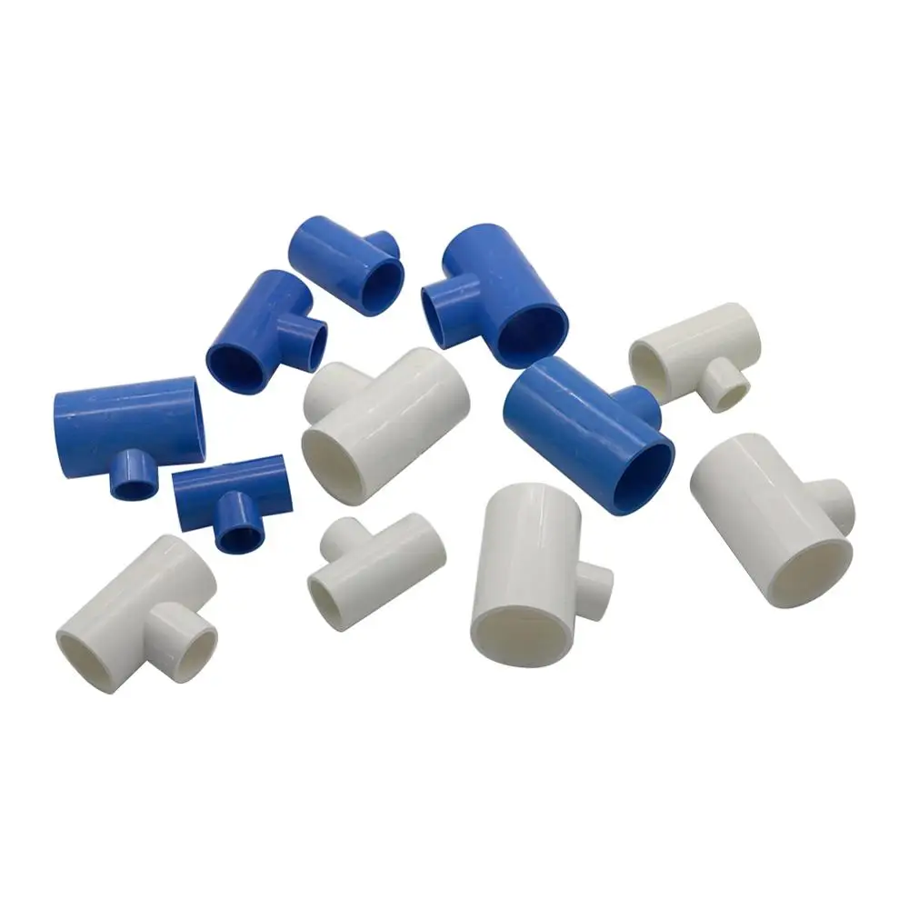 20/25/32/40mm PVC Reducing Tee Connector Garden Water Connectors Coupling Pipe Reducer Adapter 3 Pcs | Дом и сад