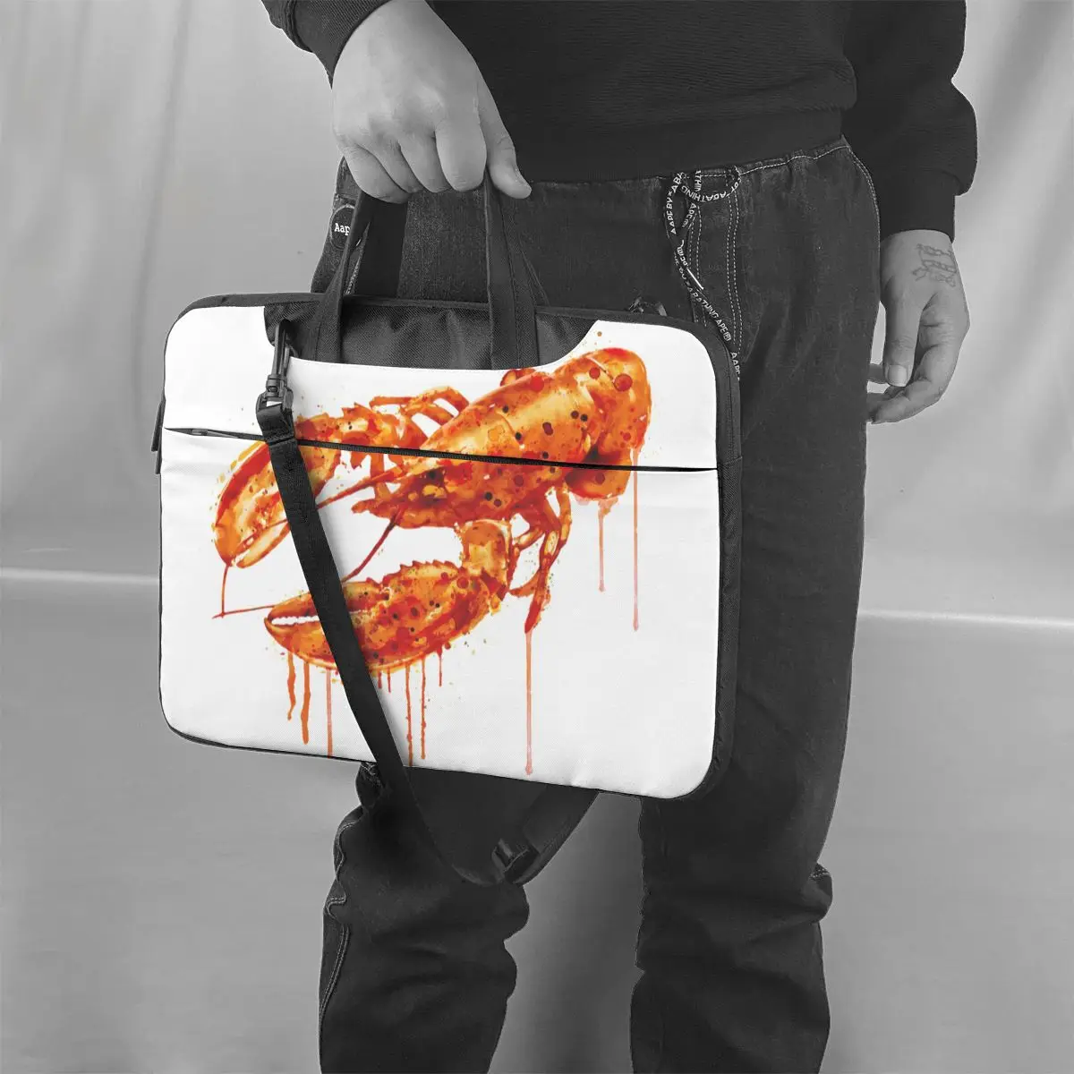 

Lobster Laptop Bag Case Stylish Bicycle Computer Bag Clutch Shockproof Laptop Pouch