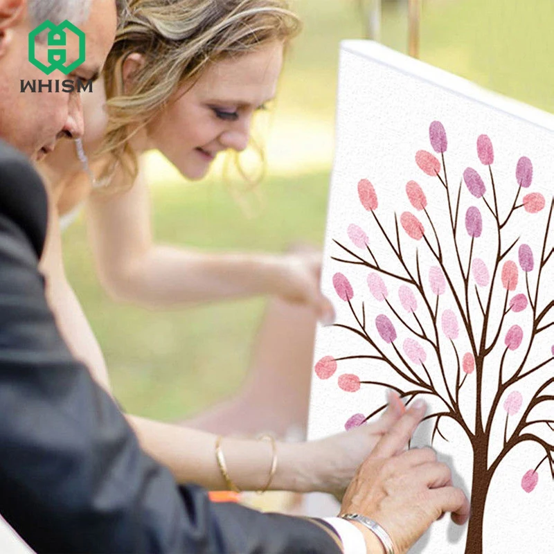 Книга WHISM для гостей свадебной вечеринки помолвки альбом художественных картин