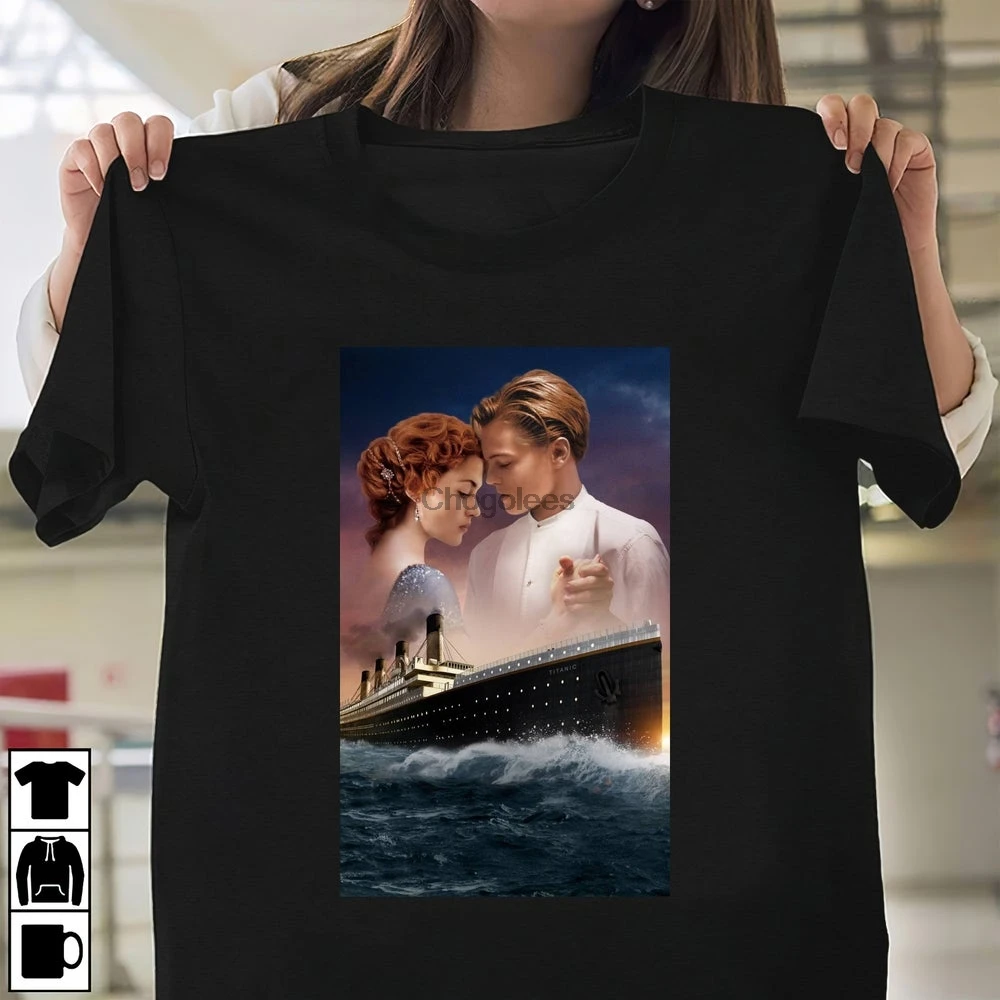 Футболка унисекс из фильма Титаник подарок Джека и розы для мужчин женщин