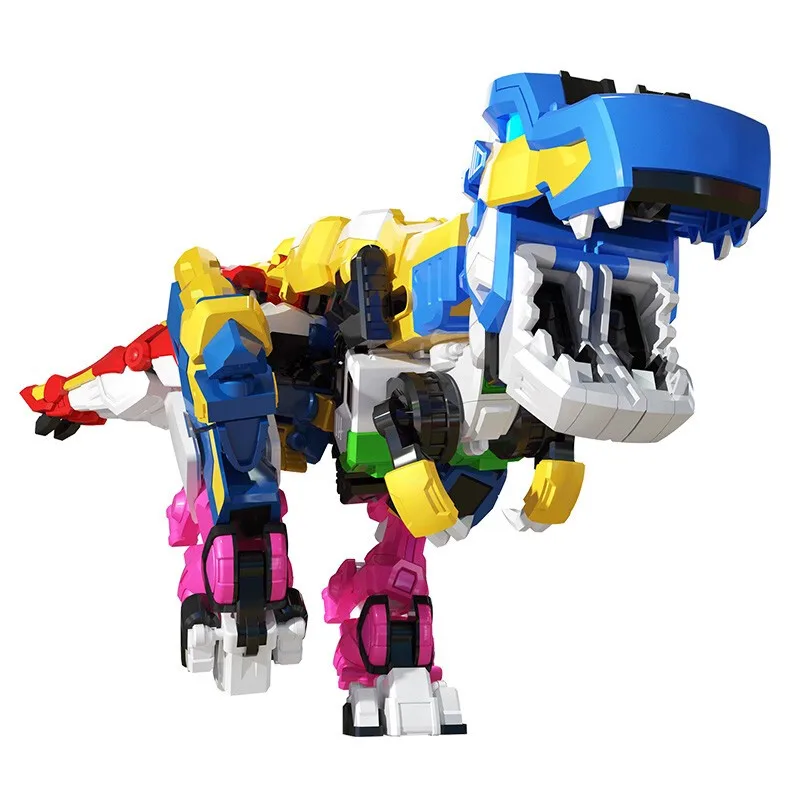 5 IN 1 Mini Force 2 Super Gino Power Transformation Robot Toys Action Figures MiniForce X Deformation Dinosaur Mecha Toy | Игрушки и