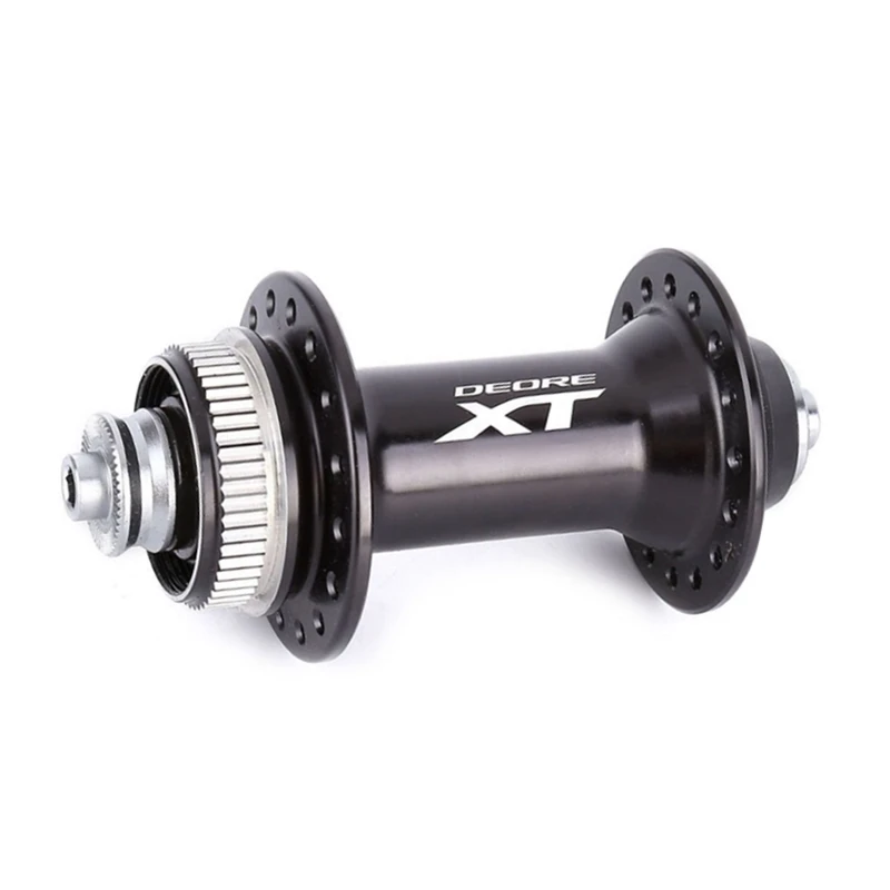 Shimano XT M8000 передняя, Задняя Ступица Горная дорога велосипед Центральный замок куб с быстроразъемным шампуром 32H черный