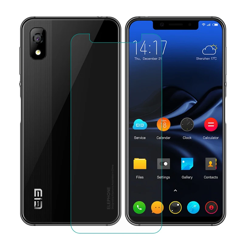 Закаленное стекло для Elephone A4 / Pro 5 85 Дюйма 9H 2.5D защитная пленка Взрывозащищенная