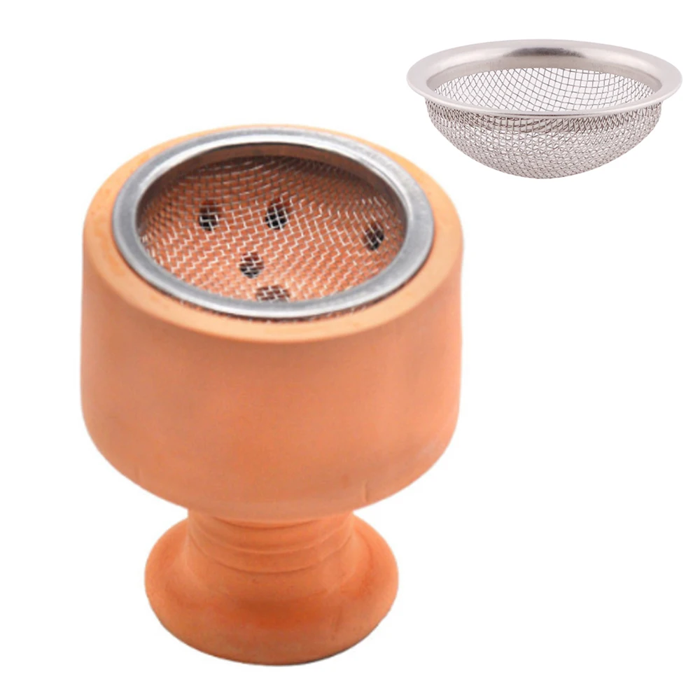 

100Pcs Stainless Steel Hookah Filter Screen Shisha Bowl Chicha Narguile Nargile Tobacco Sheesha Smoking Cigarette Accessories