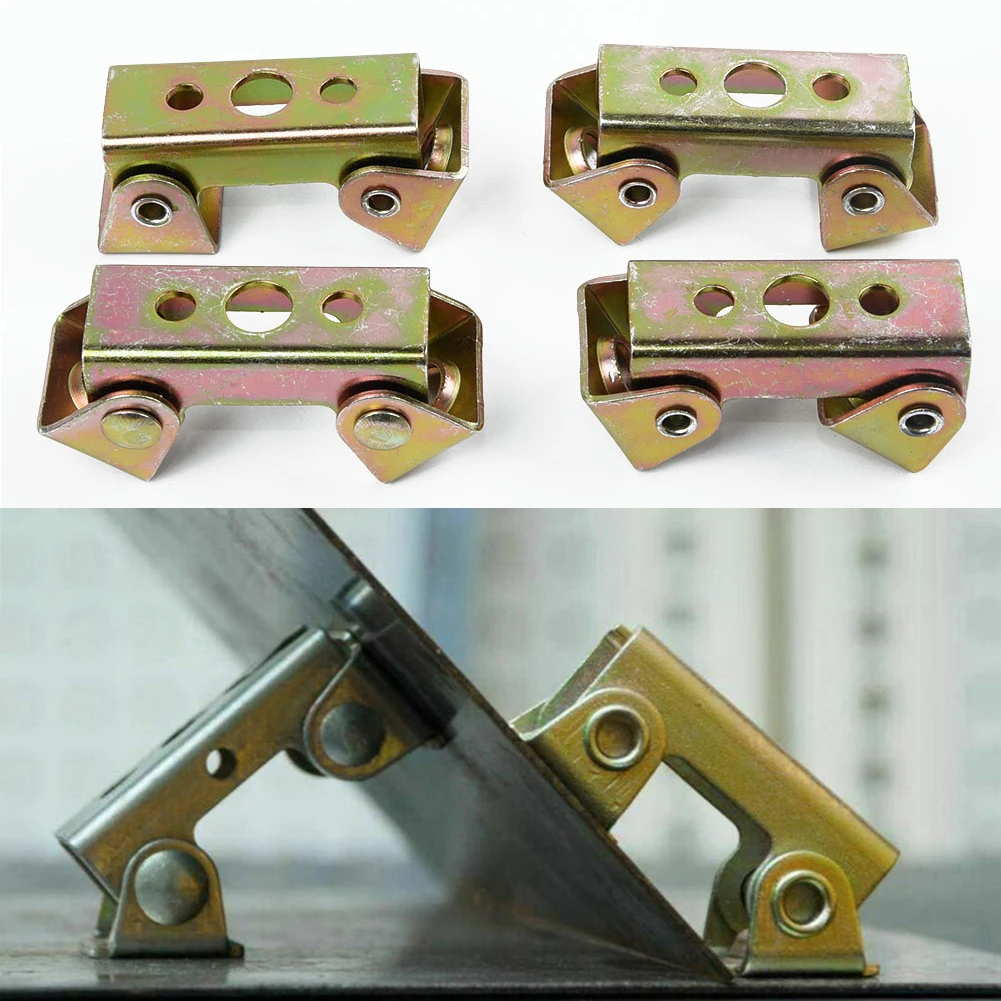 4/10Pcs Stainless Steel V Type Magnetic Welding Clamp Fixture Adjustable For Door Window Tool Box Furniture Equipment 56*23mm |