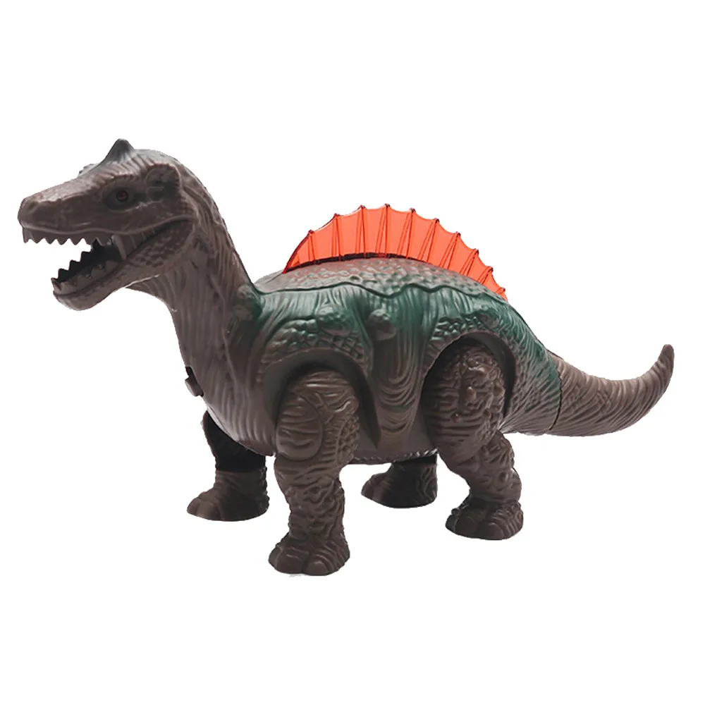 Light Up Dinosaur Electronic Walking Robot Roaring Interactive Dino Toy Early Learning Educational Gift Toys | Игрушки и хобби