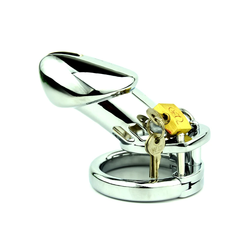 Мужской Пояс верности клетка для члена Металлический секс игрушки пениса CB6000