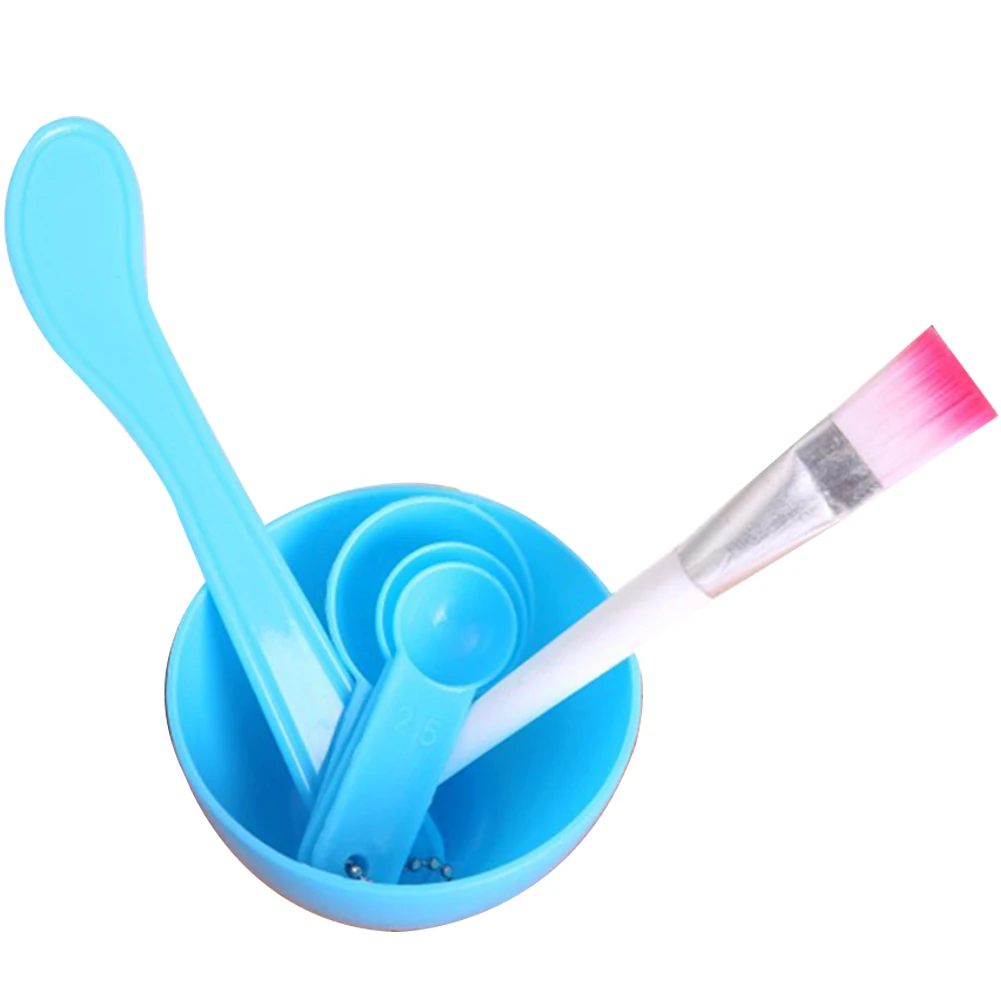 4 шт. DIY маска для лица чаша смешивания кисти ложка косметики циферблатом Красота