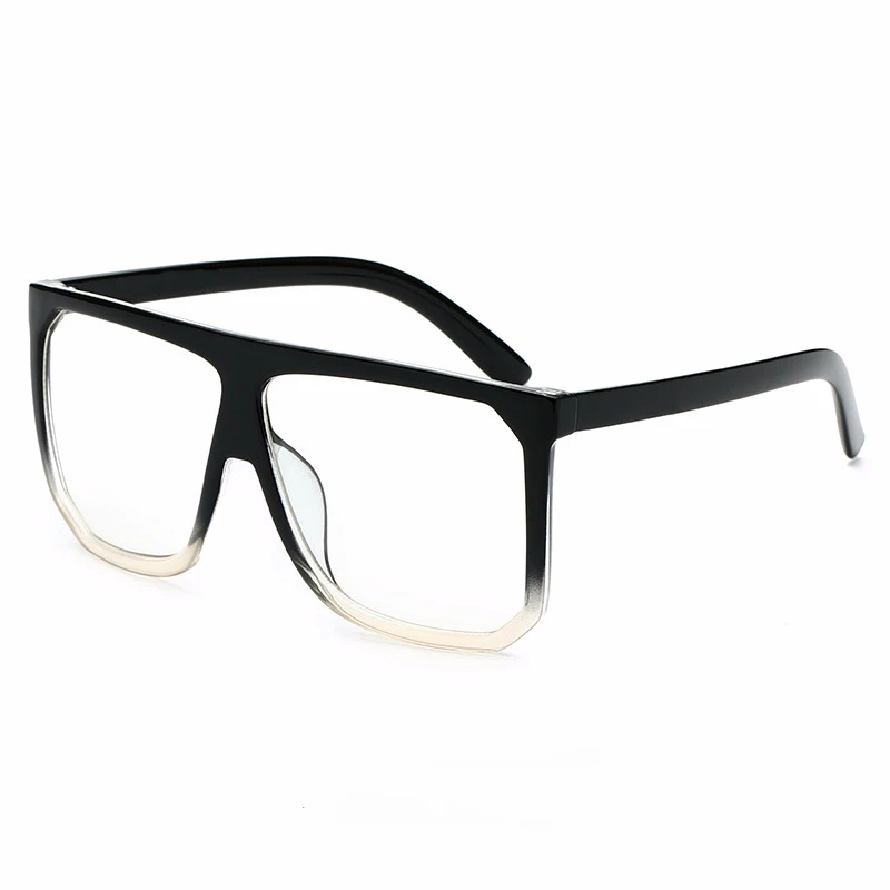 C8 BlackClear Clear Сексуальные Квадратные Солнцезащитные очки для женщин модные брендовые негабаритные Солнцезащитные очки женские черные коричневые Оттенки для мужчин женские Lunette Femme Oculos - Цвет линз: C8 BlackClear Clear