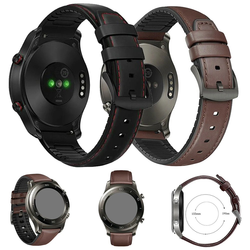 Ремешок для часов из натуральной кожи Fossil Q Tailor спортивные 41 мм Quick Release сменный