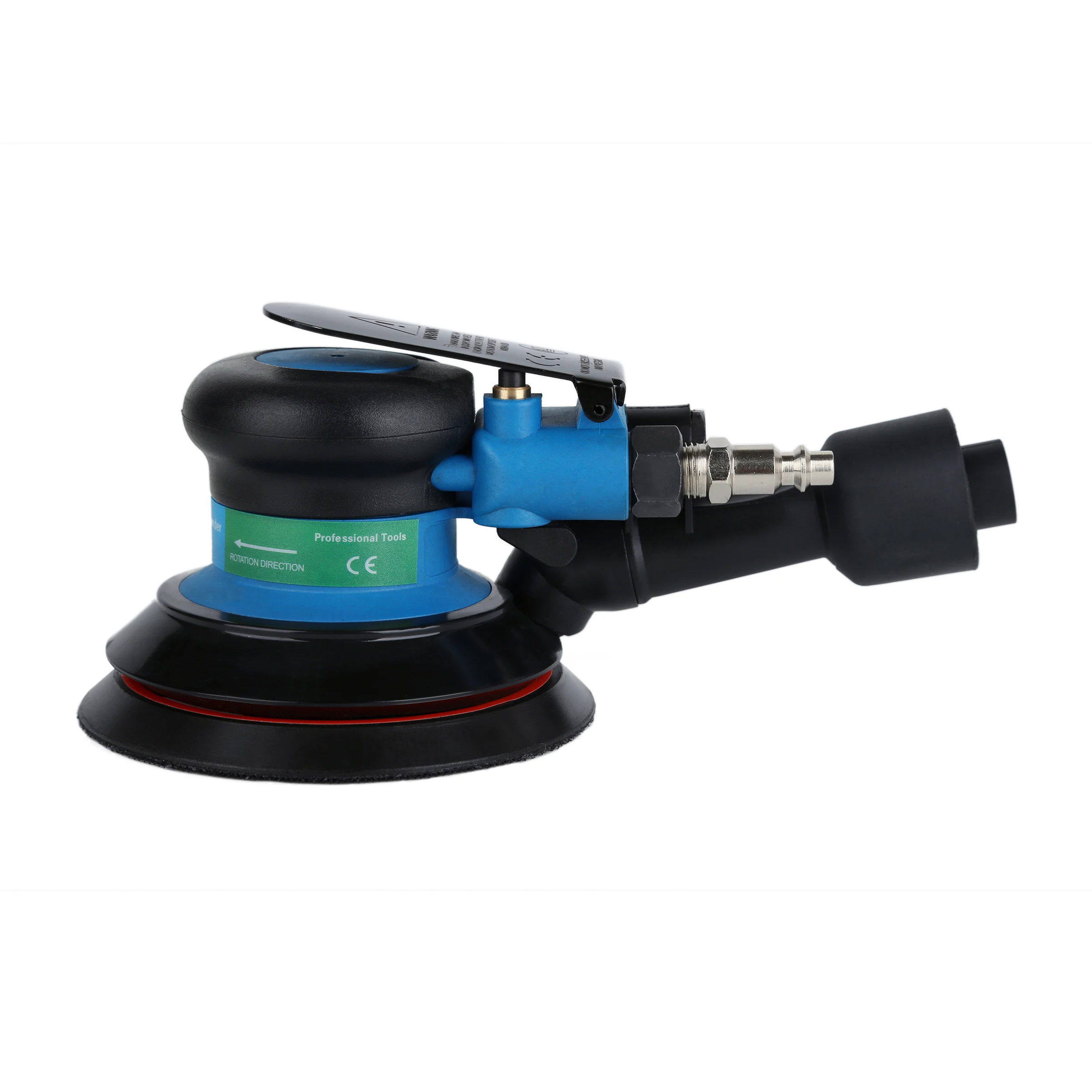5 Inch Pneumatic Air Sander Polisher Tool Polishing Random Orbital Palm Machine Grinder for Car Paint Care Rust Remov