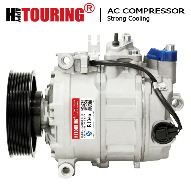 Auto ac compressor for Audi Q7 Volkswagen 7L6820803F 7L6820803J 7L6820803K 7L6820803M 7L6820803Q 7L6820803T 7P0820803D 7SEU17C | Автомобили