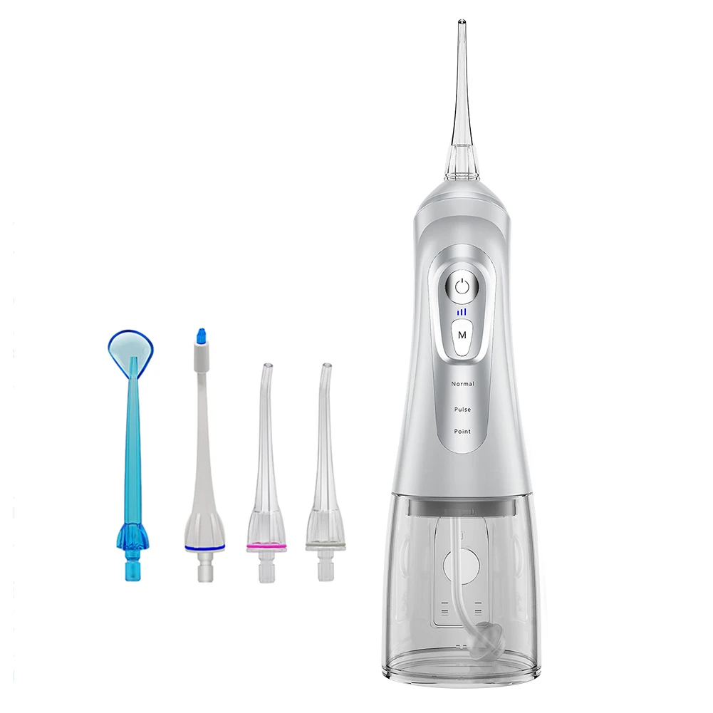 

Water Pulse Flosser Dental Jet Teeth Cleaner Oral Irrigator Floss Teeth Cleaner Portable Tooth Pick Dental Stains Removal