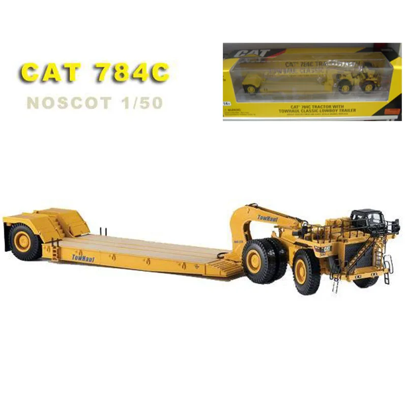 Ограниченная модель для трактора CAT 1/50 в масштабе 784C, модель литого под давлением сплава, металлические инженерные строительные игрушки для детей, подарки для детей