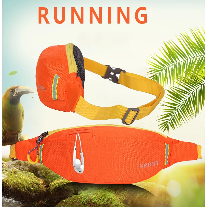 Женская поясная сумка для бега с забавными карманами держатель телефона