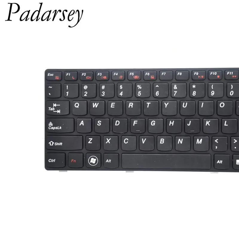 Сменная клавиатура Padarsey совместимая с Lenovo Ideapad G580 G580A G585 G585A V580 V585 Z580 Z580A Z585 Z585A Series US