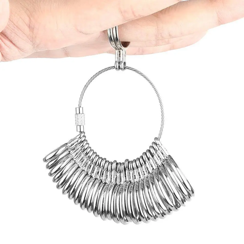 Новый дизайн набор колец размера r ювелирные изделия кольца измерительный