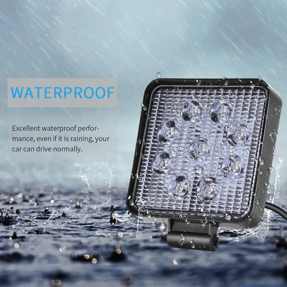 Светодиодная панель для внедорожников светодиодные рабочие фары 6 дюймов 48 Вт 12 В
