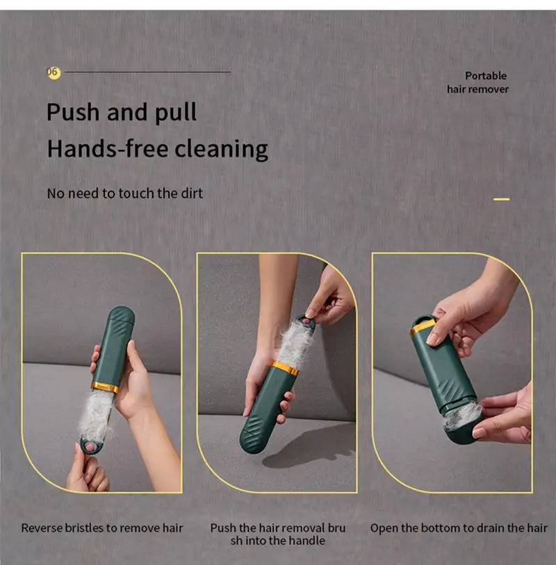 Портативная ручная Волшебная статическая щетка многоразовые катышки для ворса