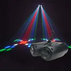 Красочные 20 Вт RGBW узор светодиодный сценический эффект светильник ing 12864 светодиодный двойной головкой дирижабль лампой светильник par DJ диско вечерние светильник s