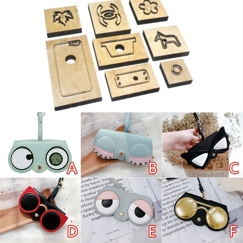 

Japanese steel knife mold hand leather glasses bag key bag knife mold hand leather tool knife mold