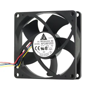 1pcs pwm fan For delta AFC0812DD DC12V 0.75A 8020 8CM 80mm 80x80x20mm 4Pin 4Wire high-speed Cooling Fan