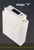 full capacity waterproof 12V126V 5V 100AH USB lithium polymer Li-polymer Battery for propellerinverter Emergency Power source