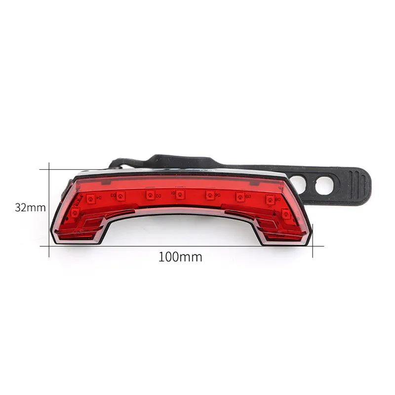 

USB Charging LED Riding Turn Signal Mountain Bike Taillights Bicycle Intelligent Warning Light Bicycle Light Bike Accessories