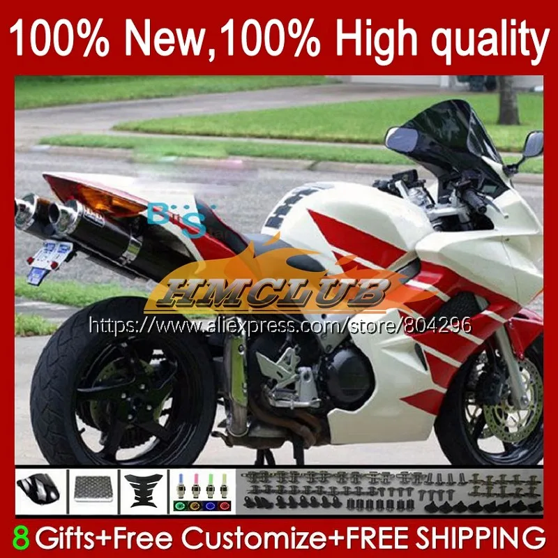 

Перехватчик для HONDA VFR800RR 2002 2003 2004 2005 Красный Белый 2006 2007 67No.29 VFR800 VFR 800RR 800 RR 08 09 10 11 12 обтекатель