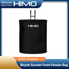 Оригинальный велосипедный скутер HIMO, сумка на багажник, многофункциональная Водонепроницаемая с крышкой, высокая емкость, велосипедная холщовая корзина