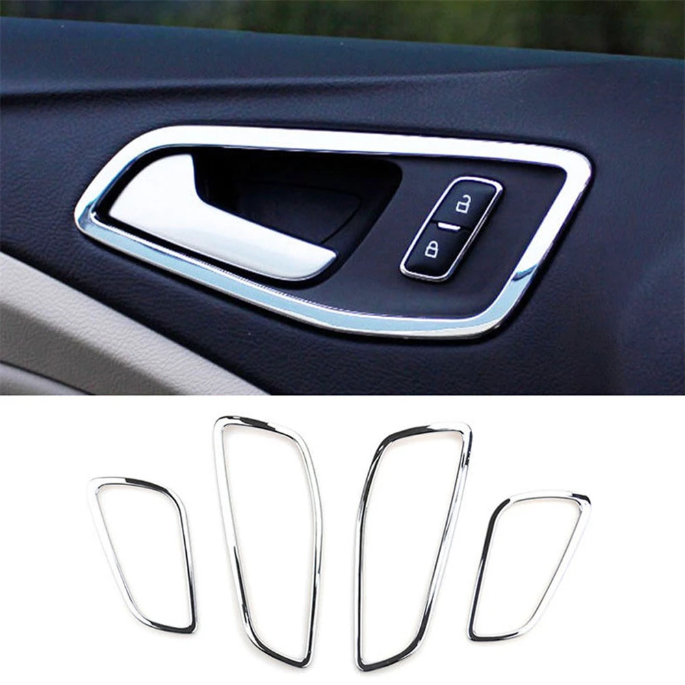 Для Ford Escape Kuga 2013 2014 2015 2016 2017 2018 внутренняя дверная ручка чаша крышка отделка рамка