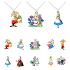 Длинное ожерелье-цепочка из эпоксидной смолы для девочек