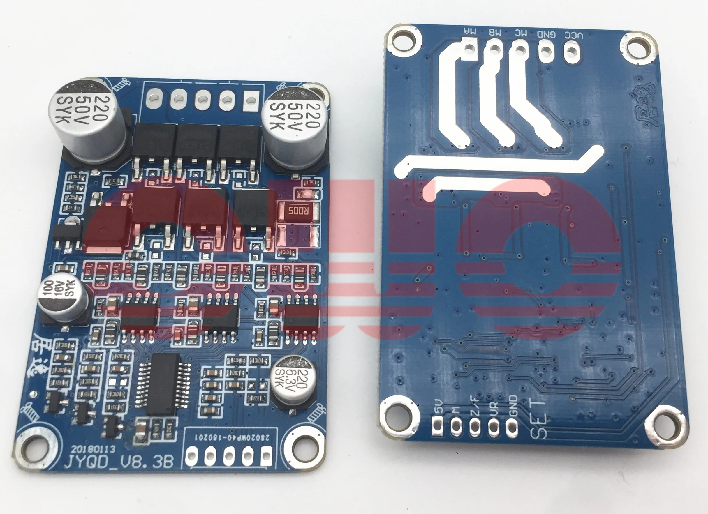 12 36VDC оригинальный JUYI Tech JYQD V8.3B bldc плата драйвера двигателя для бессенсорного