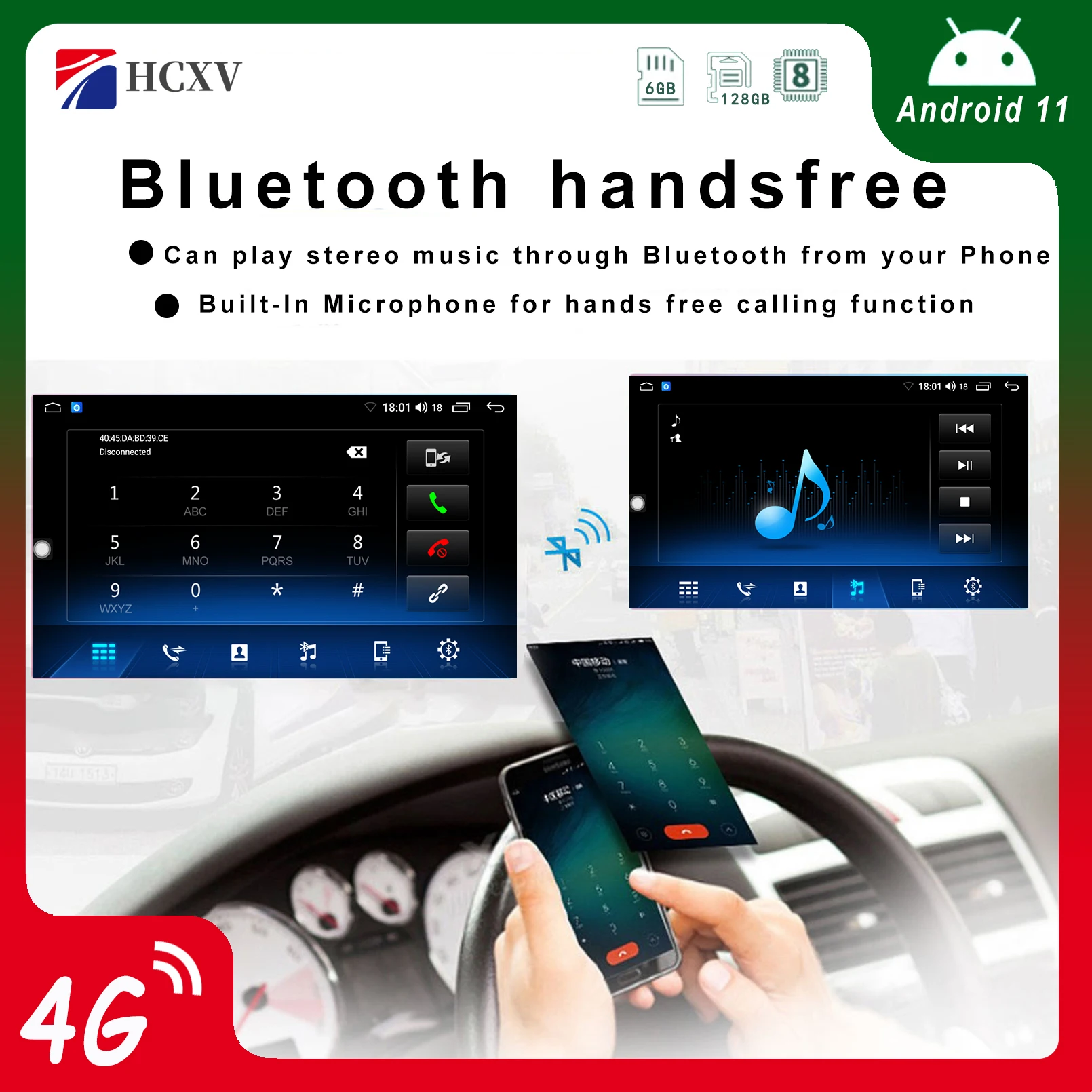 Автомобильный радиоприемник HCXV на Android для Hyundai Grand i10 9 7 дюйма автомобильный
