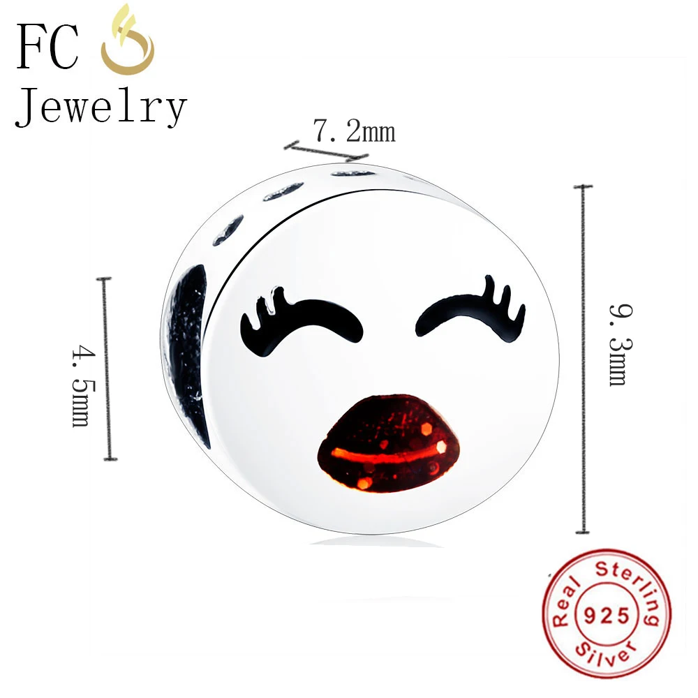 FC ювелирные изделия подходят к оригиналу Pandora амулеты браслет с подвесками 925