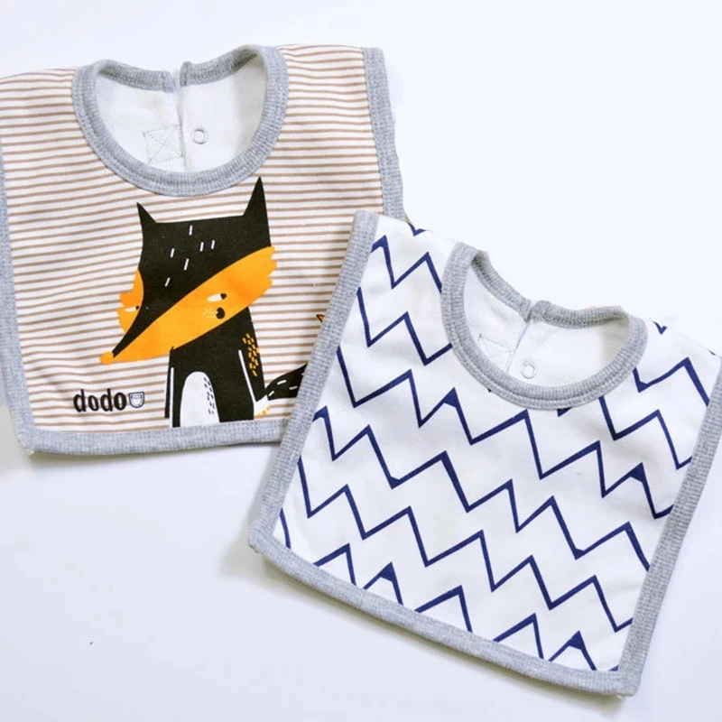 

Waterproof Baby Bibs Infants Toddler Saliva Towel Newborn Baby Bibs Cotton Towel Chidlren Burb Cloth Boy Girl Bibs Feeding Care
