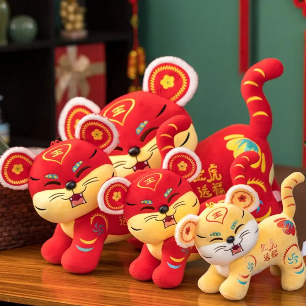 

Fashionable Fine Workmanship Plush 2022 Collection Chinese Zodiac Tiger Plush Toy Tiger Toys Chinese New Year Tiger