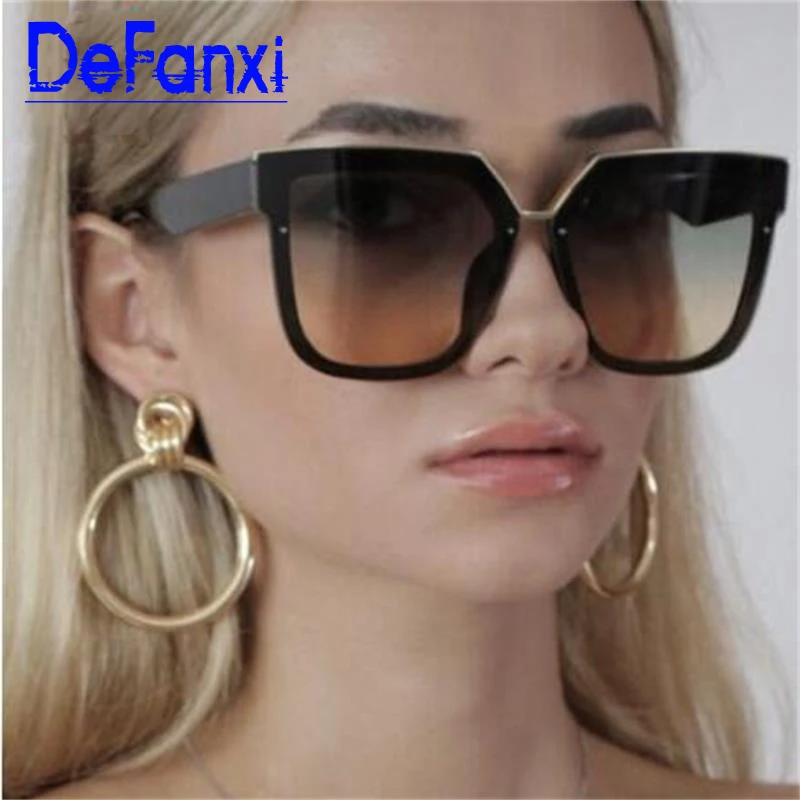 Золотой Топ квадратные дизайнерские солнцезащитные очки lusus Женские Мужские