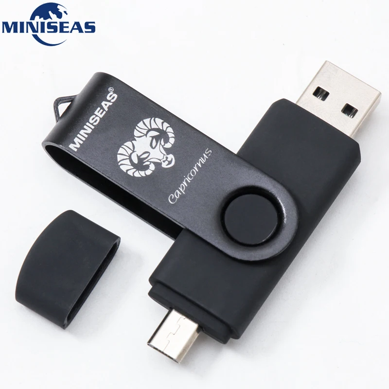

Miniseas 12 constellations USB Flash Drive OTG 128gb 64gb cle usb stick 32gb Pendrive 16gb 8gb 4 gb usb 2.0 memory stick