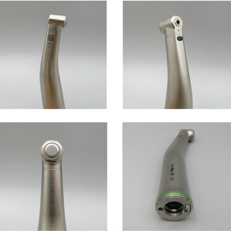 

Dental 4:1 Fiber Optical Contra Angle Handpiece Dental Variable Speed Fiber Optical Light Contra Angle Handpiece for Dentist