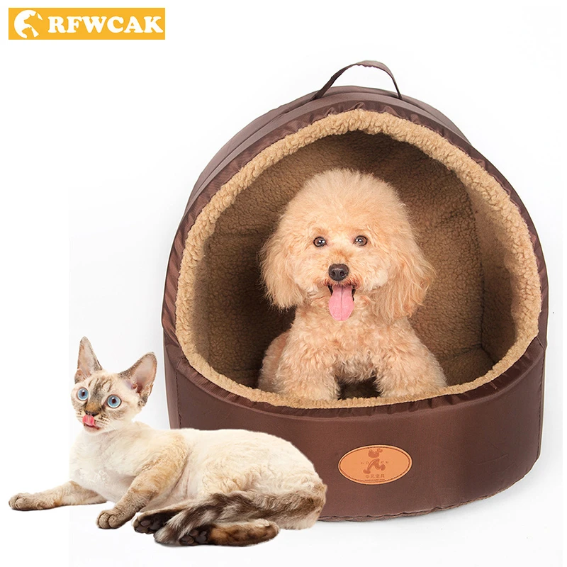 RFWCAK высококачественные лежанки для кошек котят домашних животных уютная Лежанка