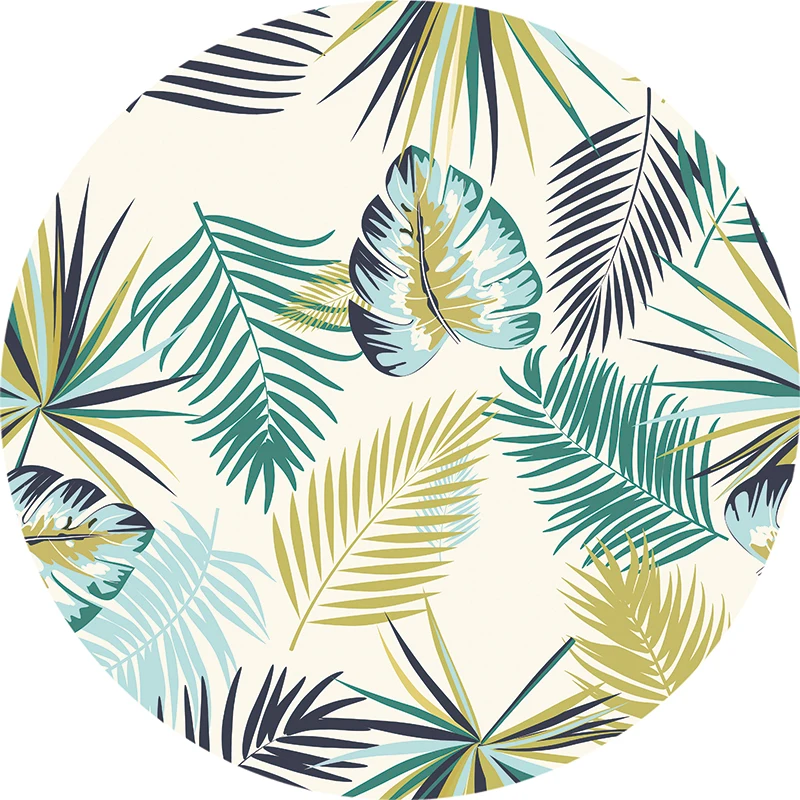 

Tropical sea landscape sea star elephant beach towel mandala hello summer Round beach towels size 1500*1500mm