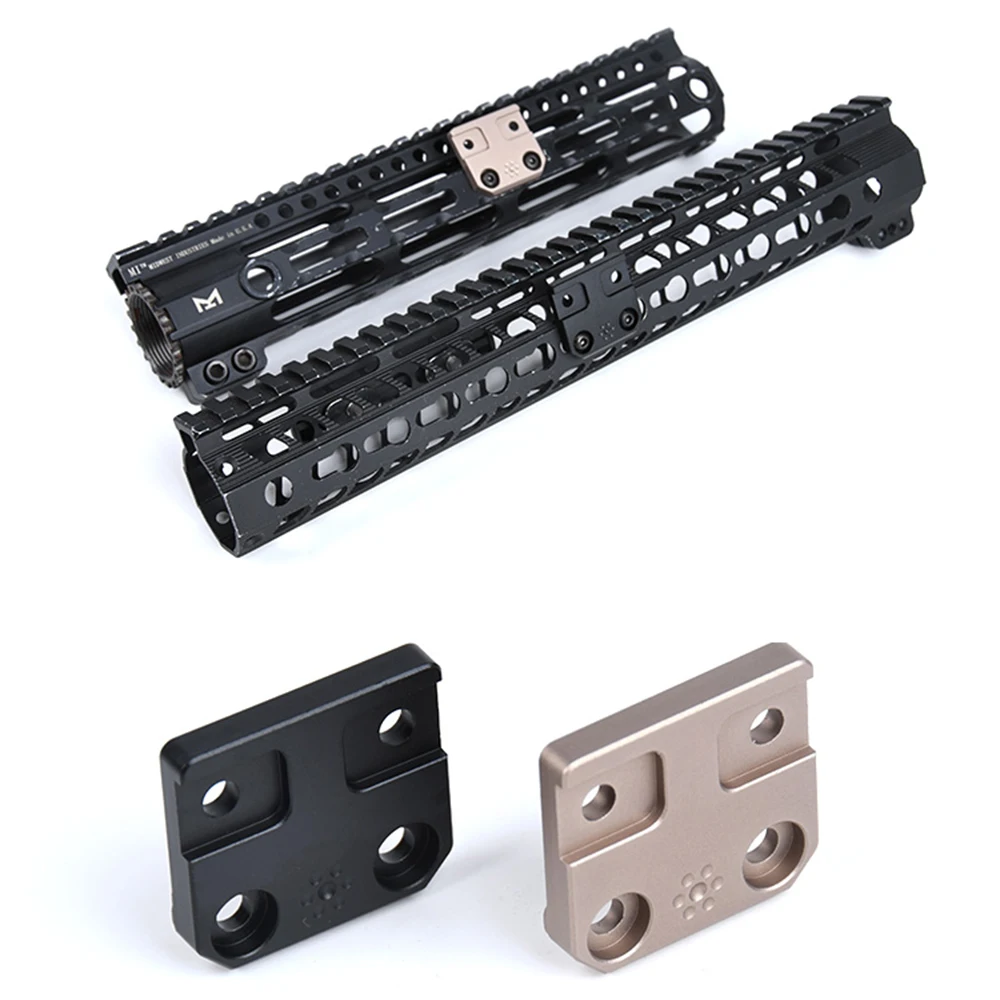 WADSN Airsoft Защита для рук/Mlok Keymod рельсы светильник крепление Surfire M300 M600 серии оружие