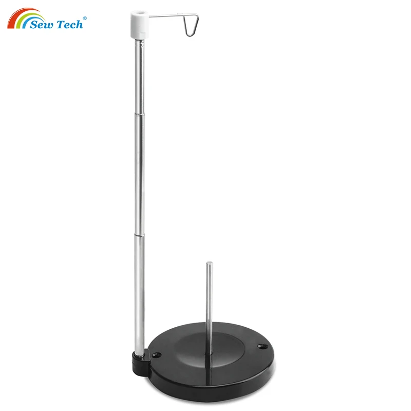 

Sew Tech Single Thread Stand for Sewing and Embroidery Machines Adjustable Cone Thread Spool Holder Smoother Feed
