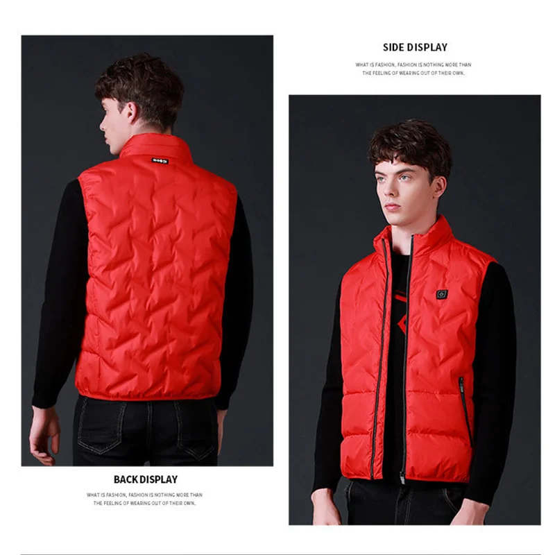 Уличный жилет ZYNNEVA с электрическим подогревом для мужчин и женщин умная