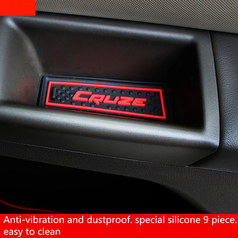 Автомобильные Противоскользящие коврики слот-коврик для двери 3D резиновый