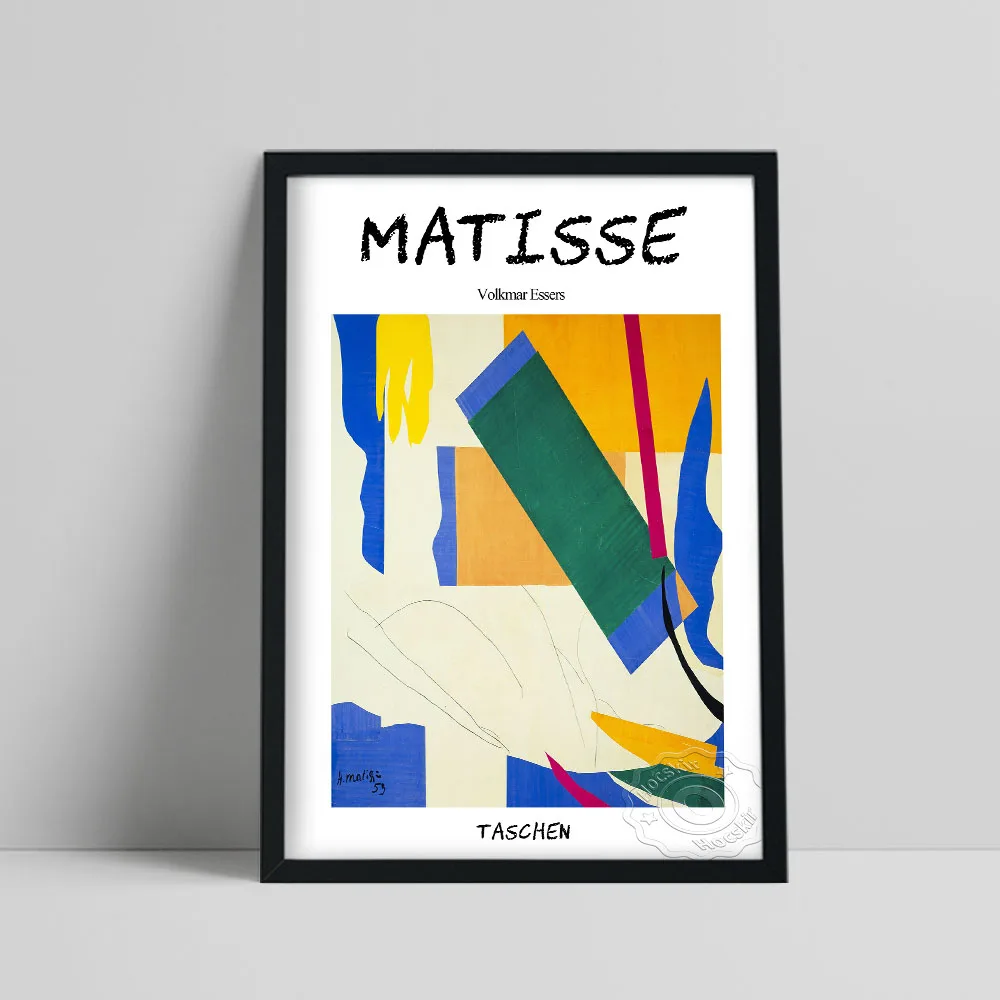 Henri Matisse Museum Exhibition Poster, Matisse Memory Of Oceania Canvas Painting, Vintage Expressionism Still Life Wall Decor