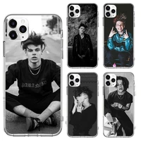 rock yungblud phone case for clear iphone 5 5s se 6 6s 7 8 11 12 x xs xr pro plus max mini cover