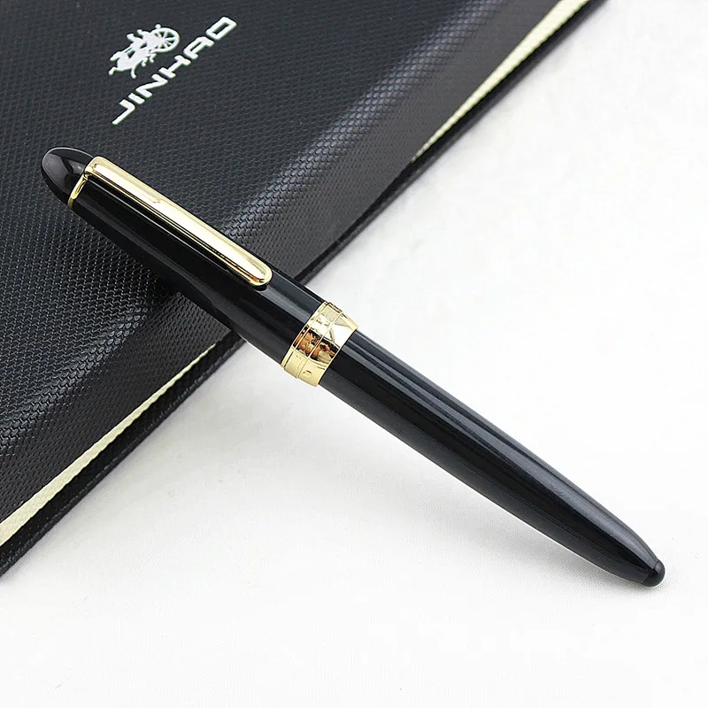 Jinhao 992, Студенческая модная цветная перьевая ручка среднего и тонкого цвета, новинка, подарите семейное руководство, студентам, коллеге, учителю, чернильная ручка