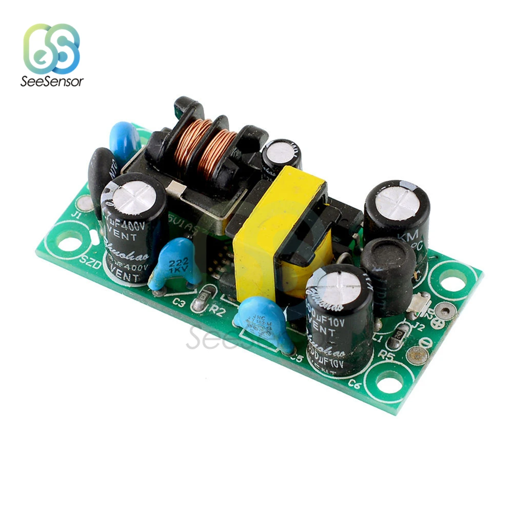 AC DC 5V 600mA 1000mA 1A 1.5A 12V 500mA прецизионный понижающий преобразователь 220V до